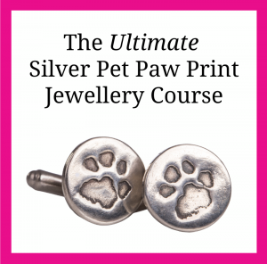 Silver Pet Paw Print Jewellery Course