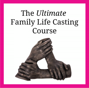 Wreath of Hands Family Life Casting Course